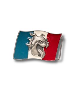 Bulldog & France Flag