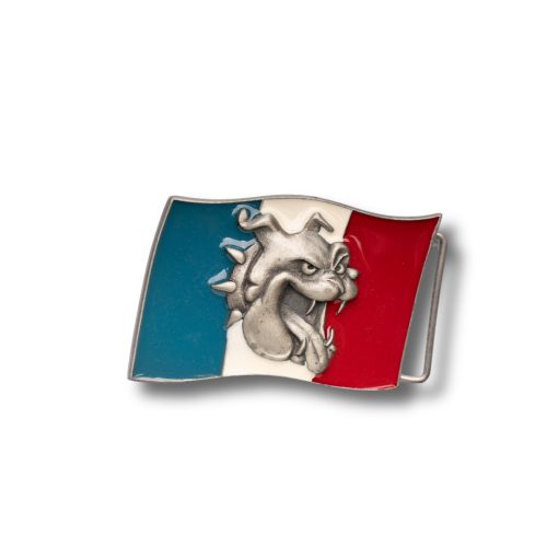 Bulldog & France Flag