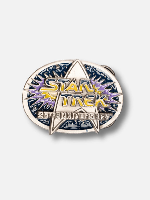 This is a Star Trek - 25th Anniversary buckle Made in the USA 